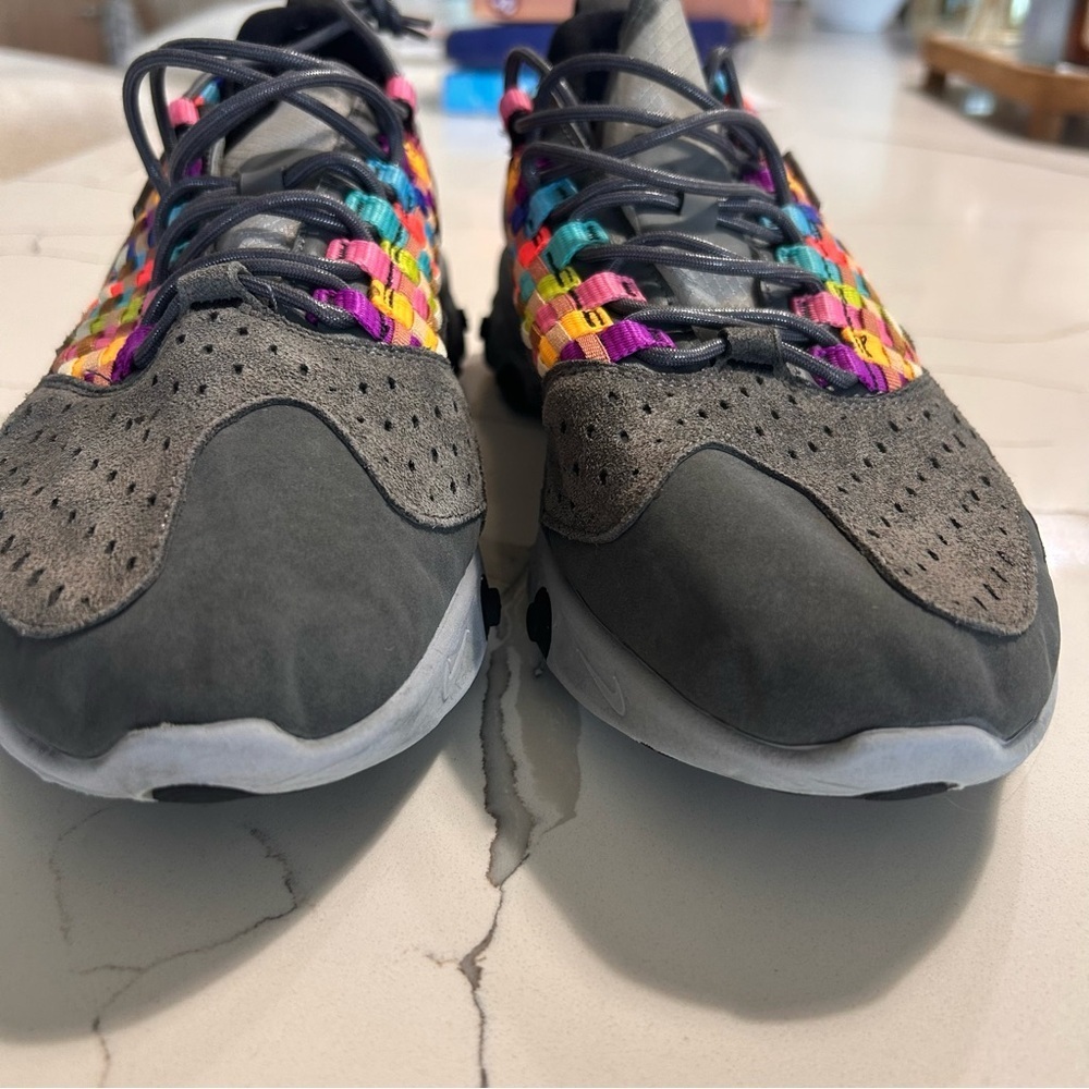 Nike React Sertu AT5301-004 Iron Grey Multi Sz 9.5 Running Shoes Rare Colorway - Picture 7 of 13